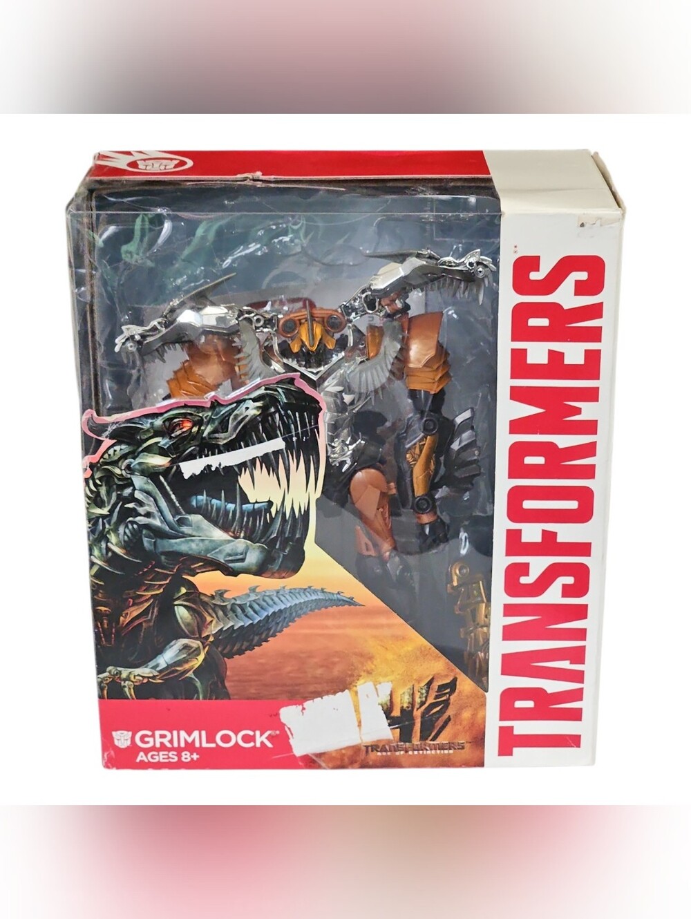 Transformers Age of Extinction Leader Class Grimlock Figure Generations New